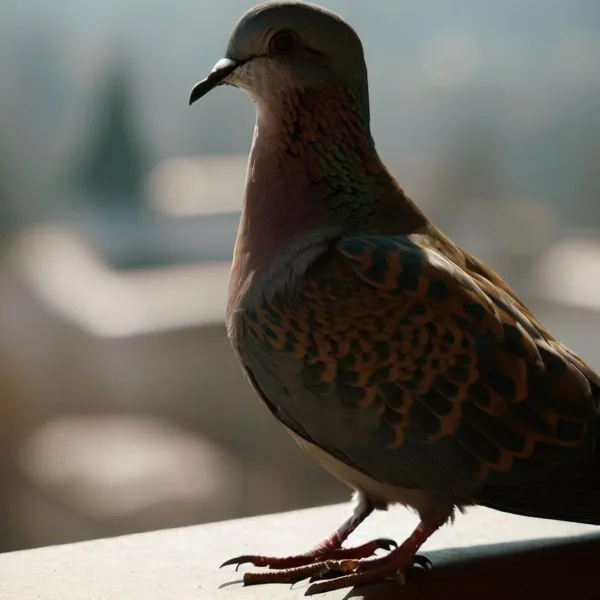 Plašič holubov na balkón