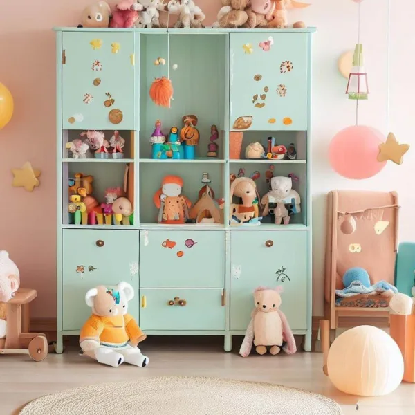 Skrinka do detskej izby: Praktické riešenie pre ukladanie hračiek a vecí