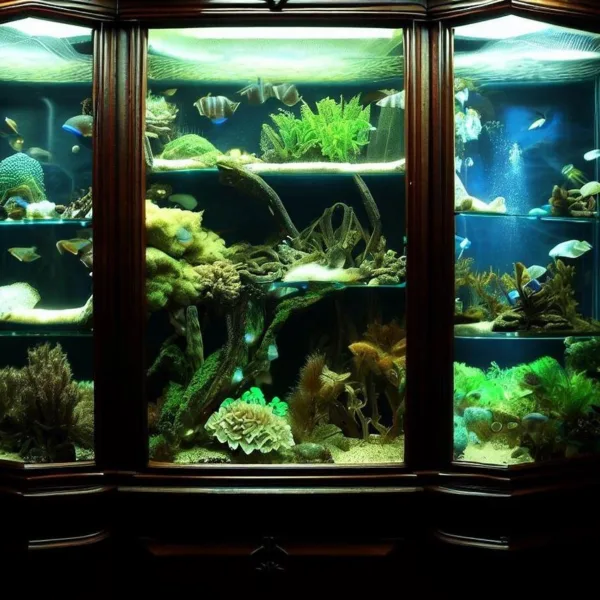 Skrinka pod akvárium: Optimalizujte priestor a estetiku svojho akvária