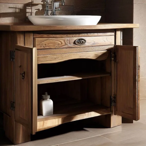 Skrinka pod umyvadlo z masívneho dreva: Kvalita a elegancia do vašej kúpeľne