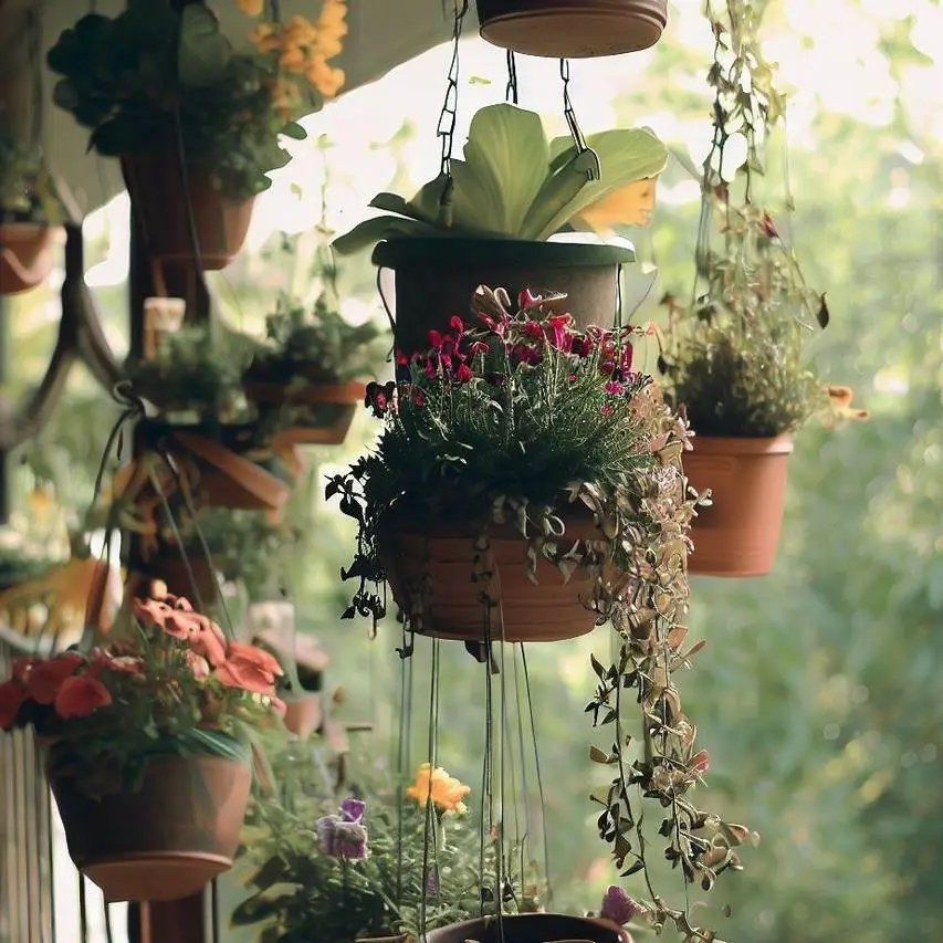 Závesné kvetináče na balkón